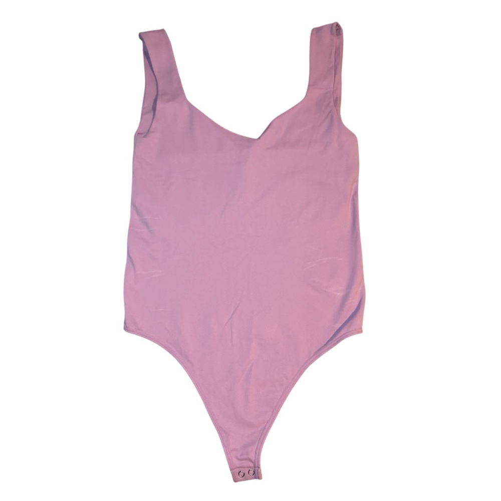 Free People Intimacy Seamless Bodysuit leotard lavender medium/ large